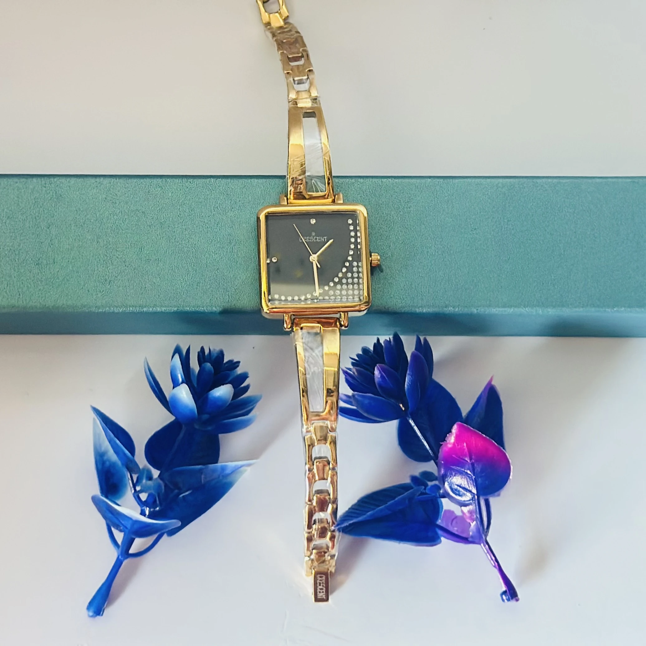 Black Roseluxe Link analog watch for women