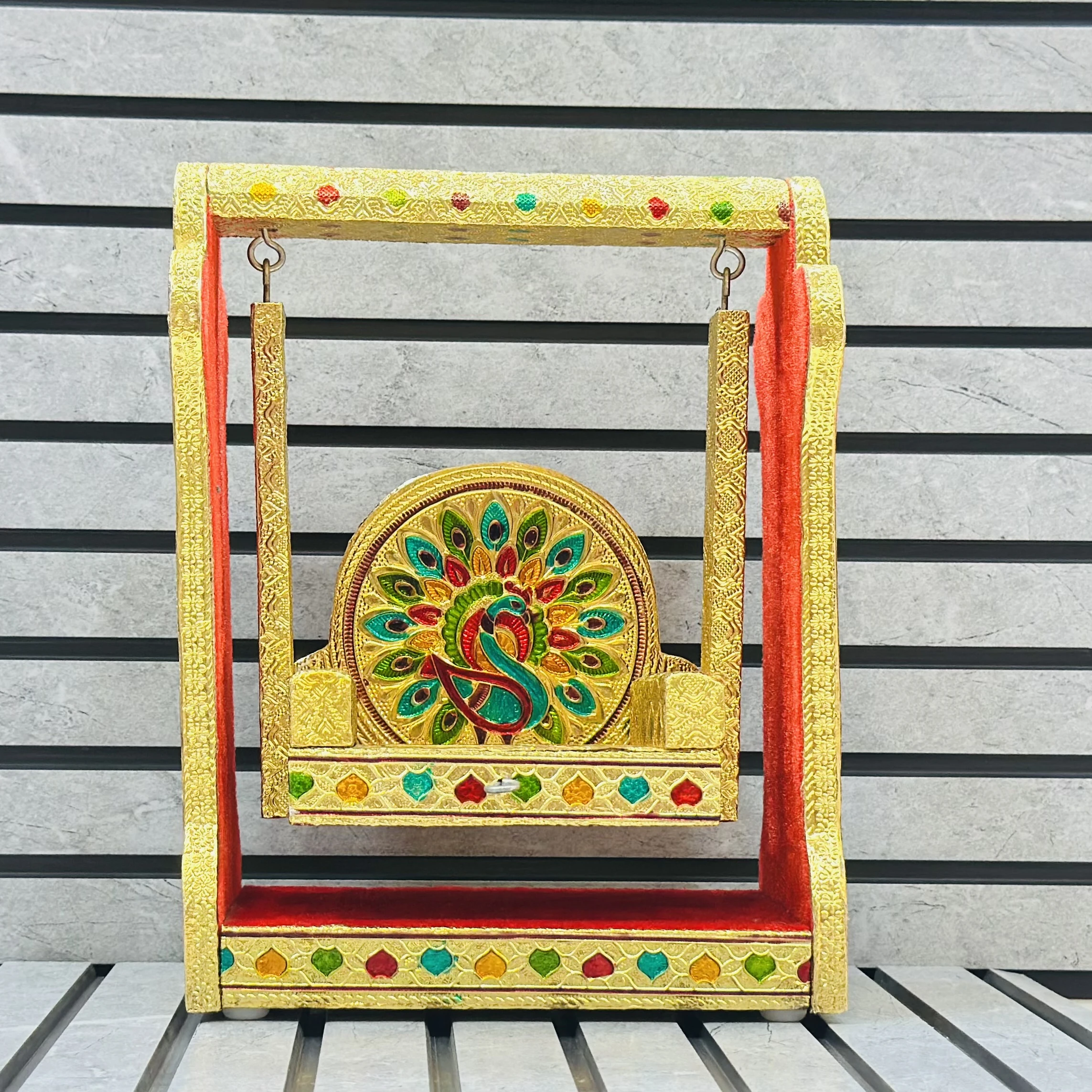 Decorative miniature Rajwadi Jhula