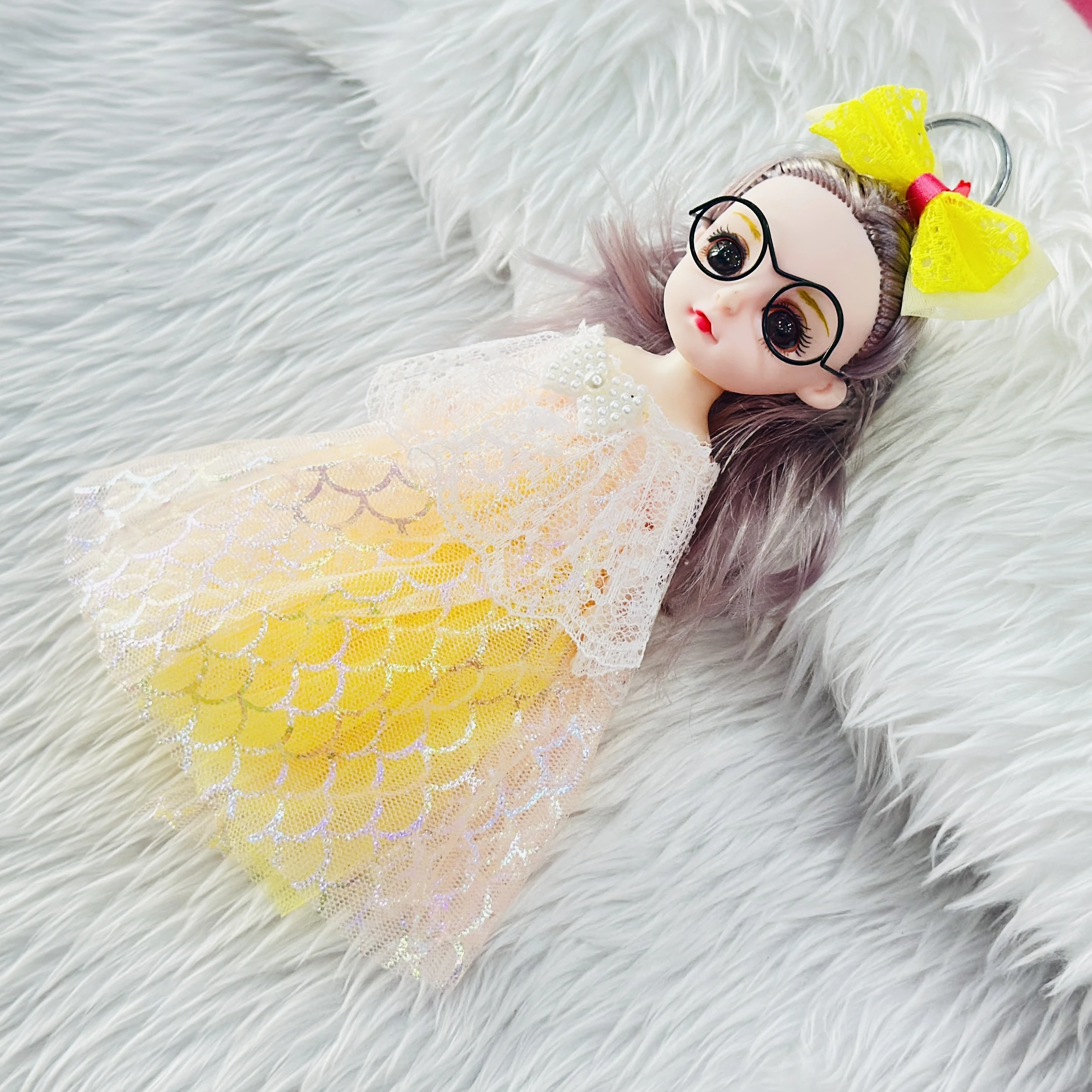Decorative doll keychain