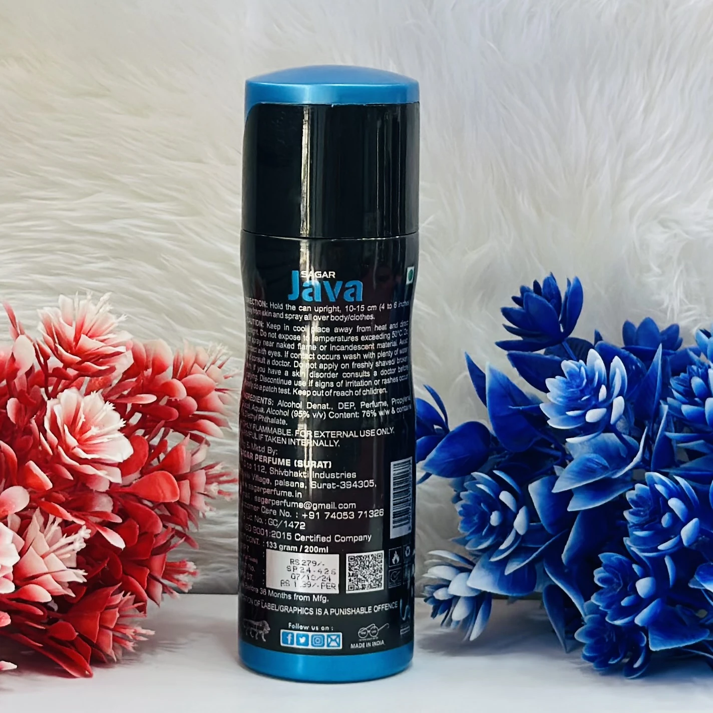 Sagar Java Perfume Deodorant Body Spray.