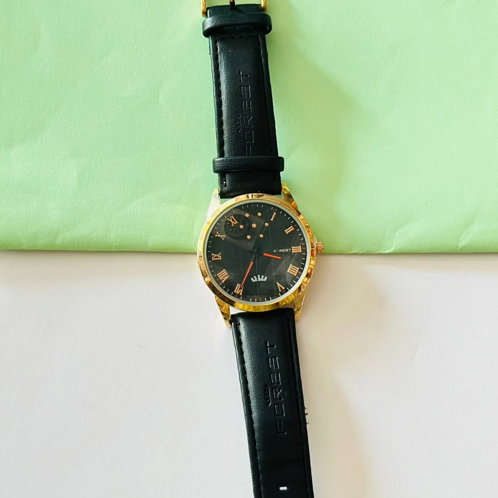 Black analog watch For man’s