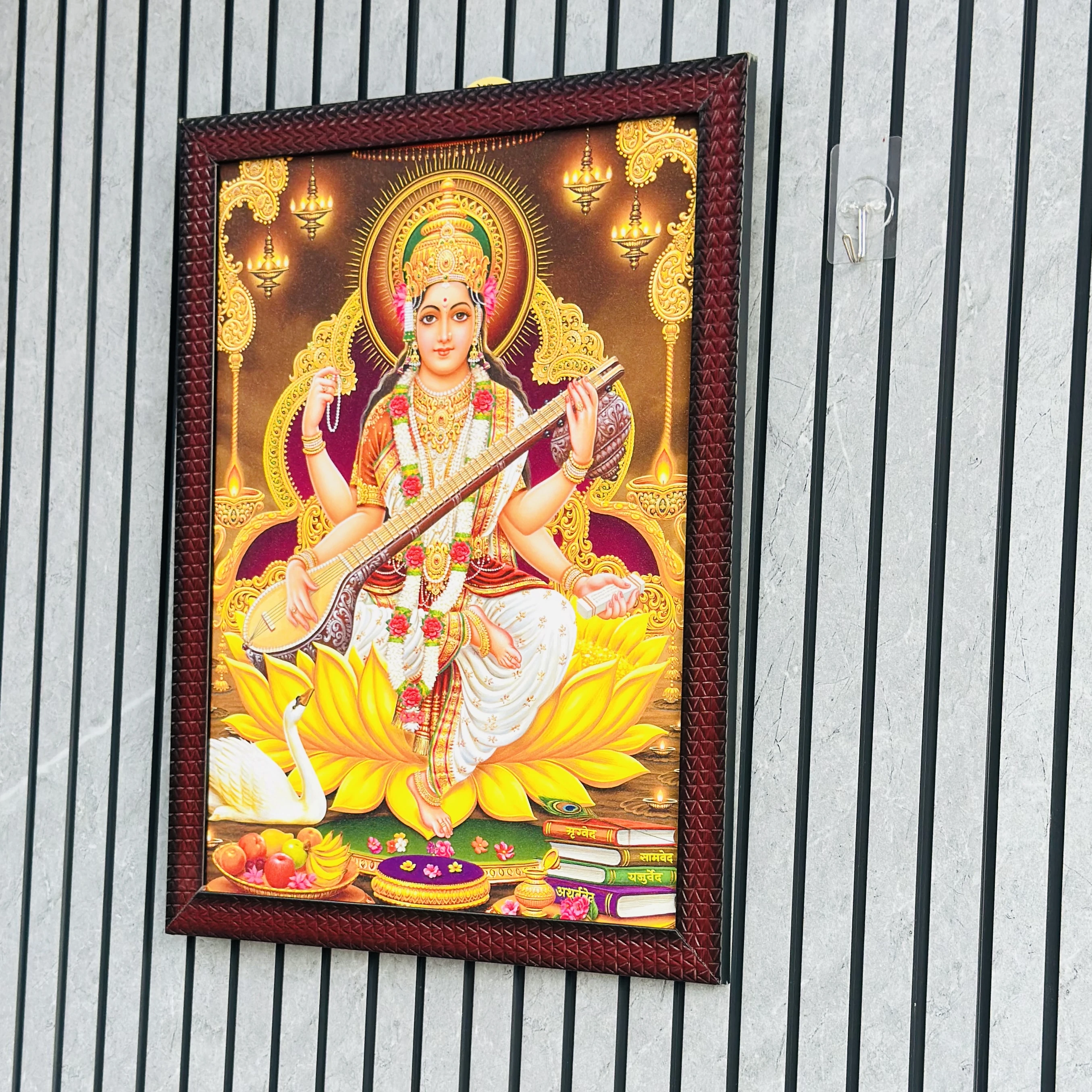 Shri Sarasvati Mata Frame (SKU-Q2K3RT)