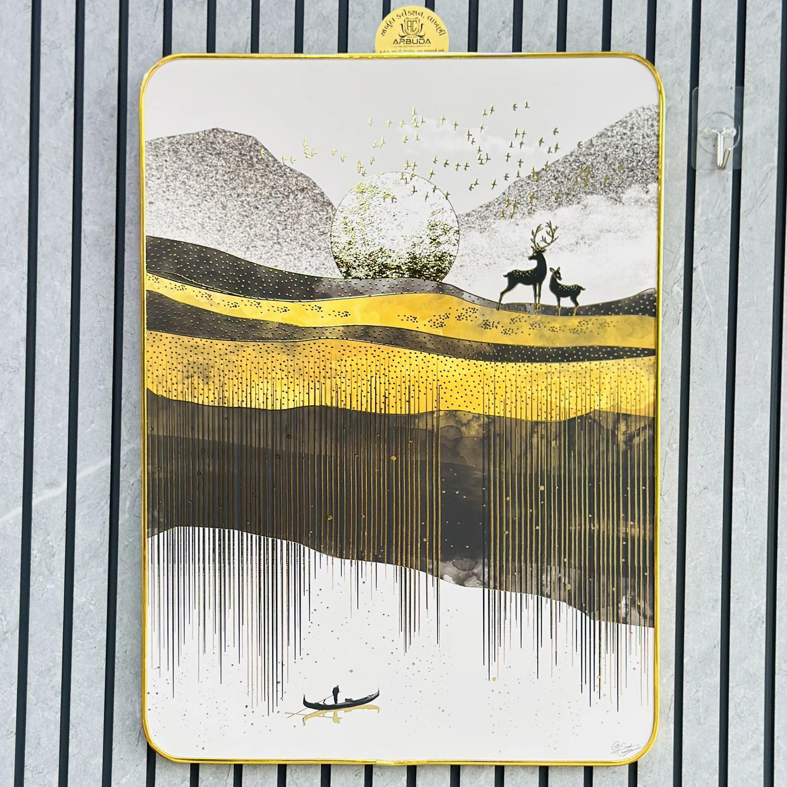 Decorative wall painting(SKU-3SJN54)