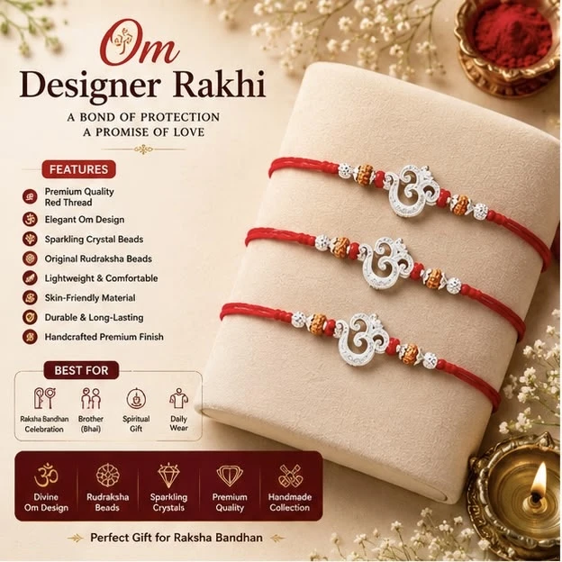 Om Designer Rakhis