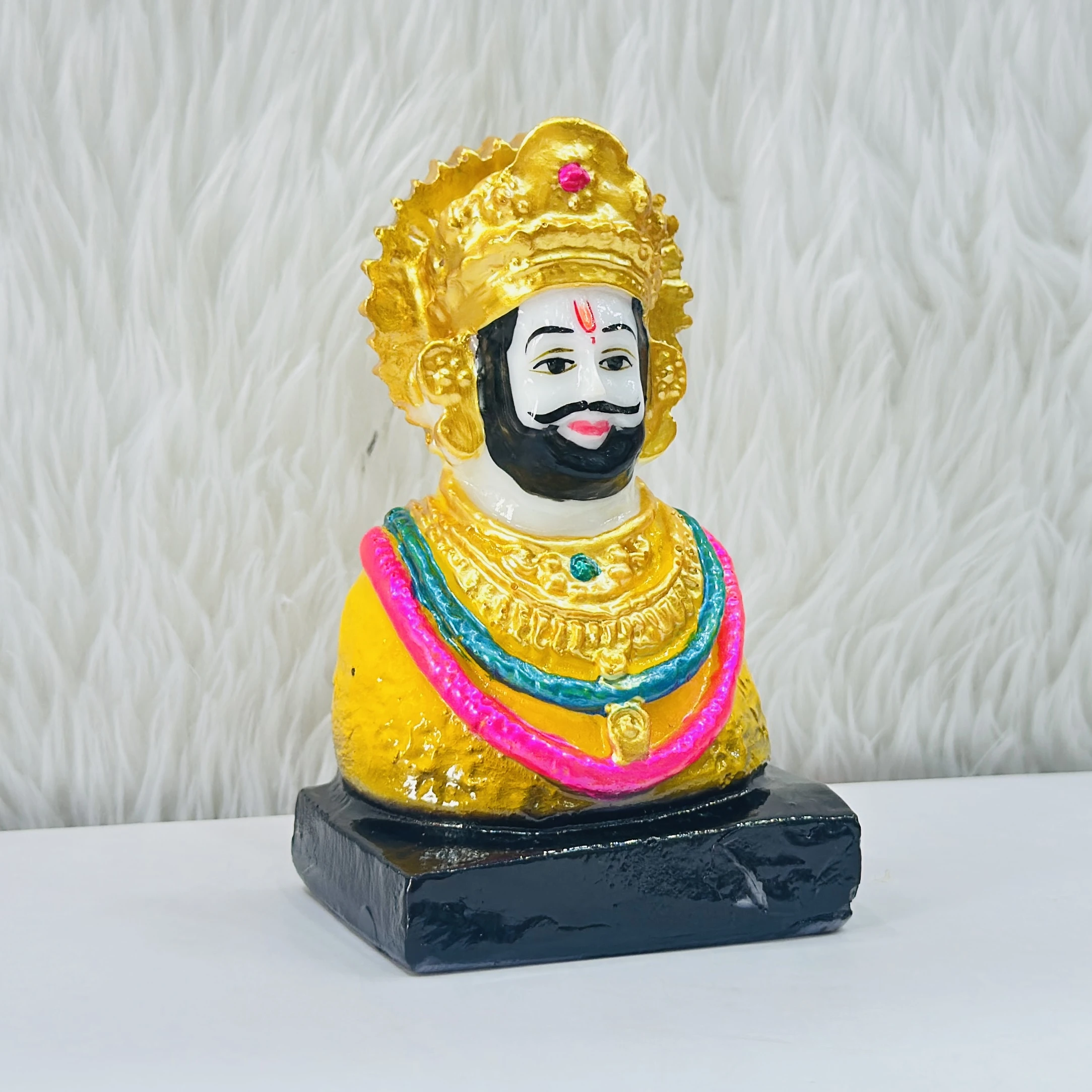 Khatu Shyam Ji idol.
