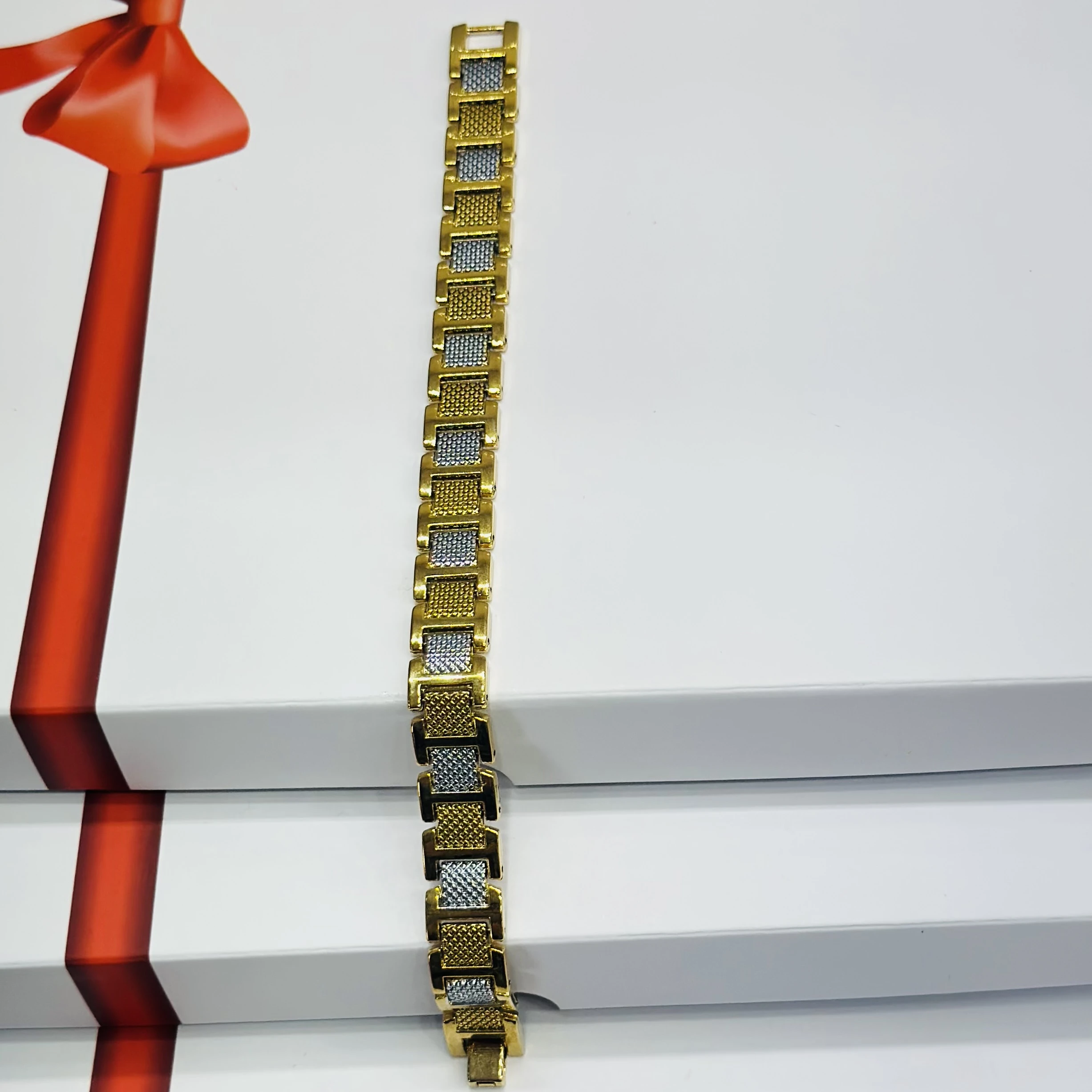 1 GRAM GOLD DIAMOND BRACELET FOR MEN