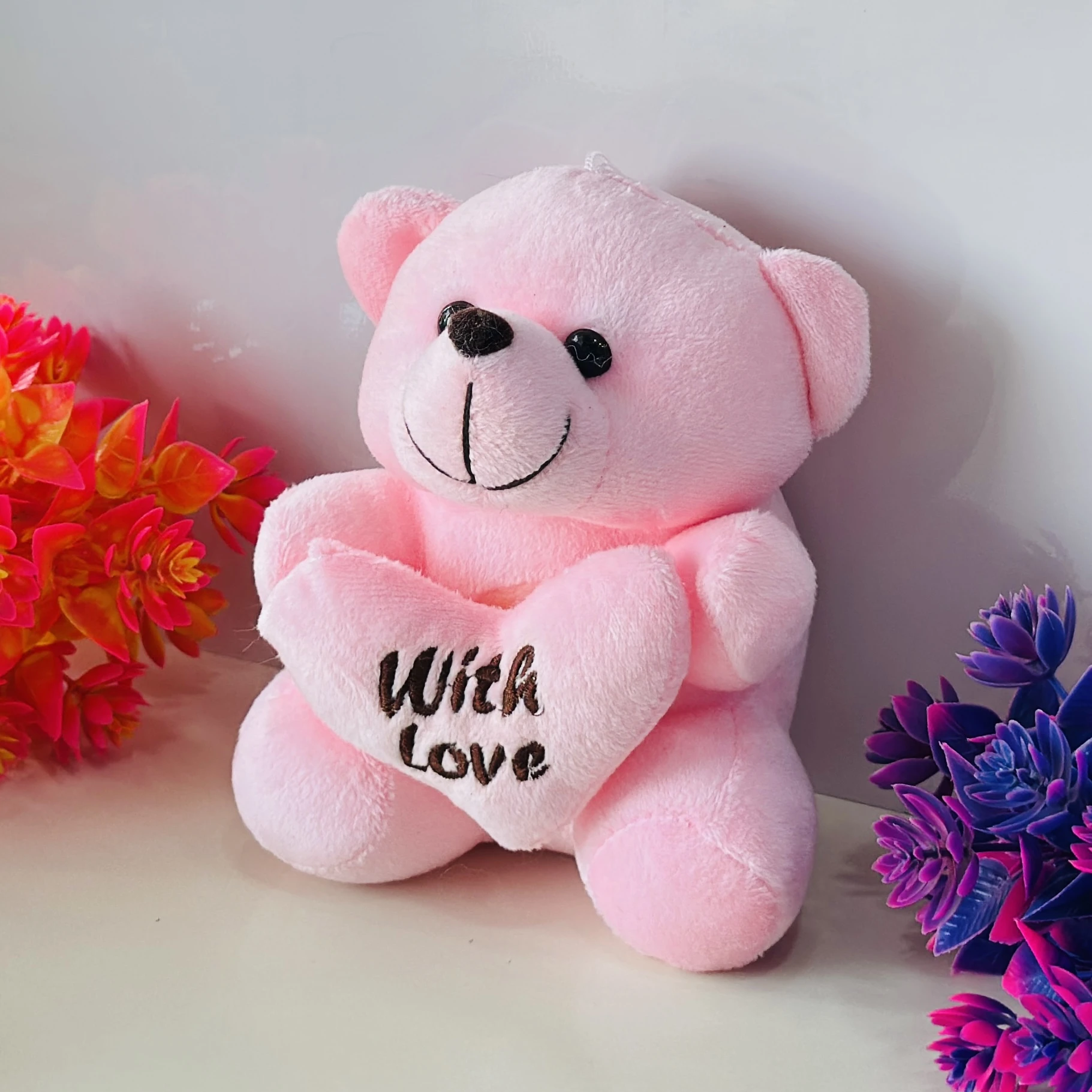 Pink Teddy Bear Soft Toy