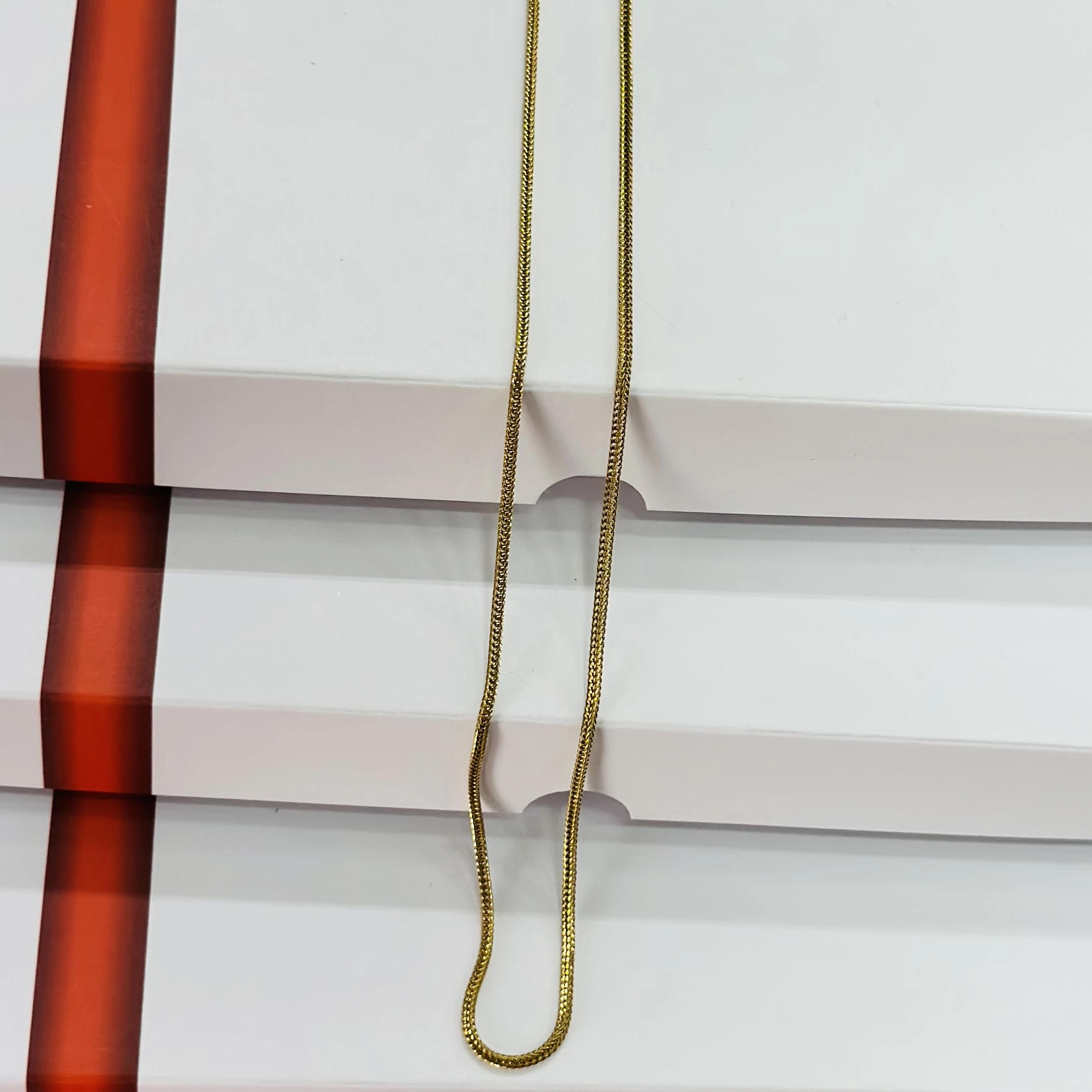 Gold plated chain