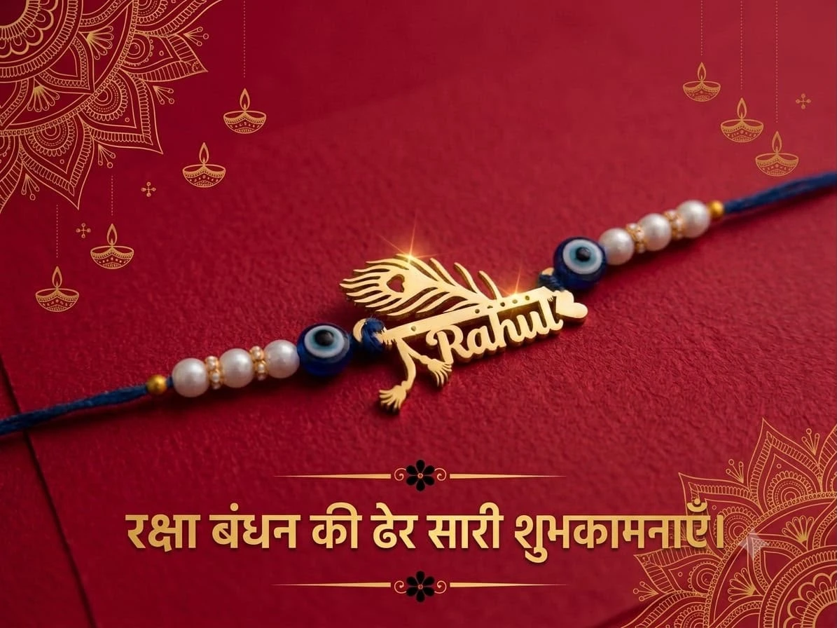 Customized Nam Rakhi