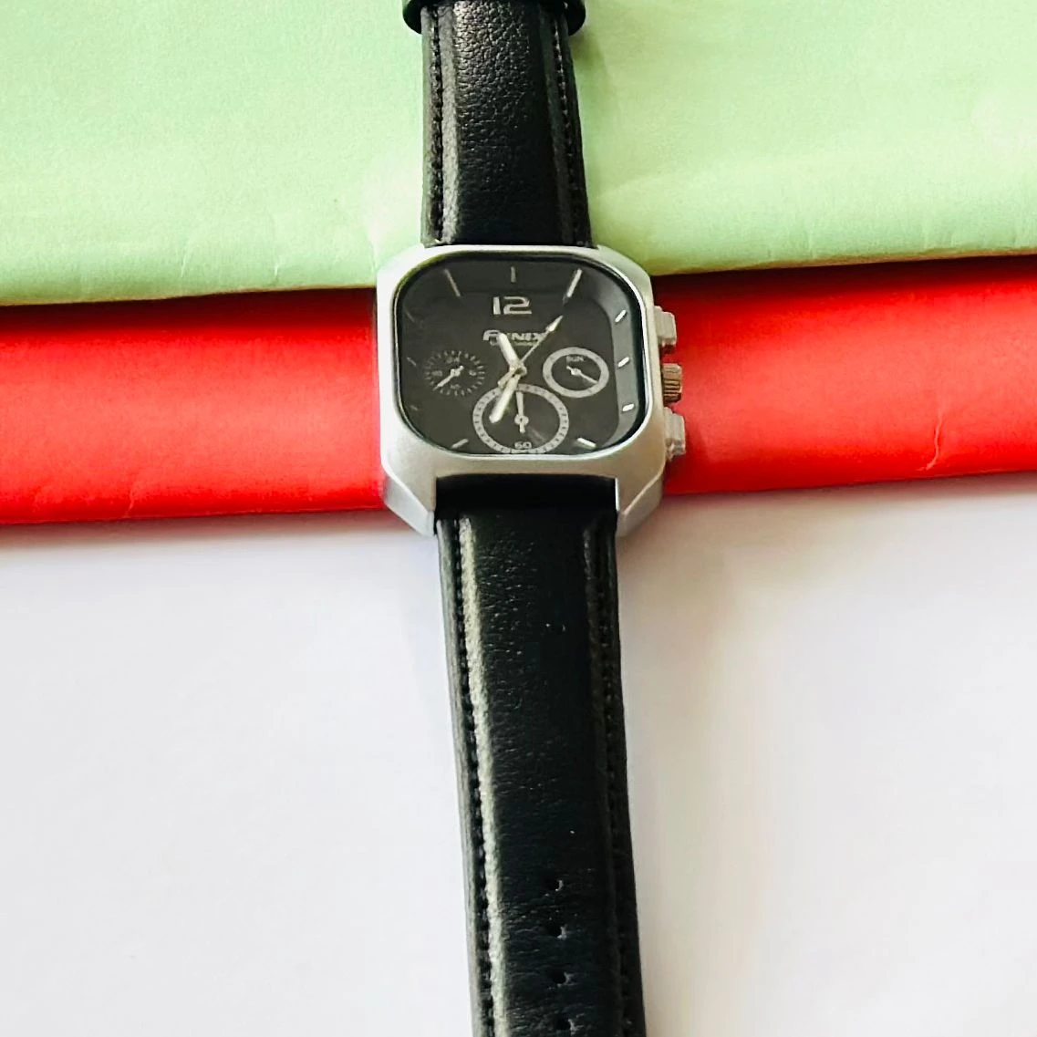 Black analog watch For man’s