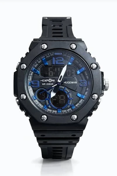 EXPONI 3303 men's analog-digital sports watch.