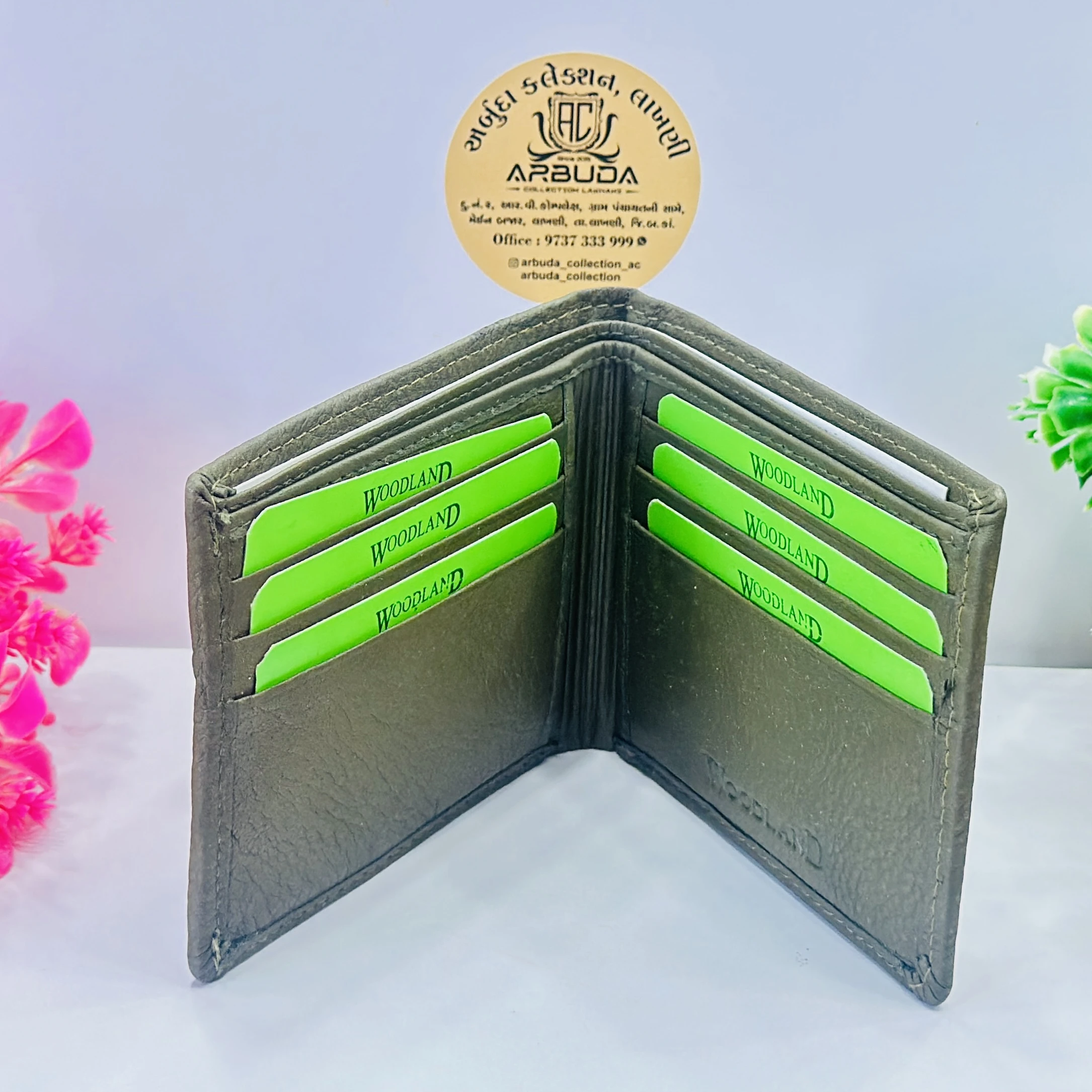 Woodland brand bi-fold wallet