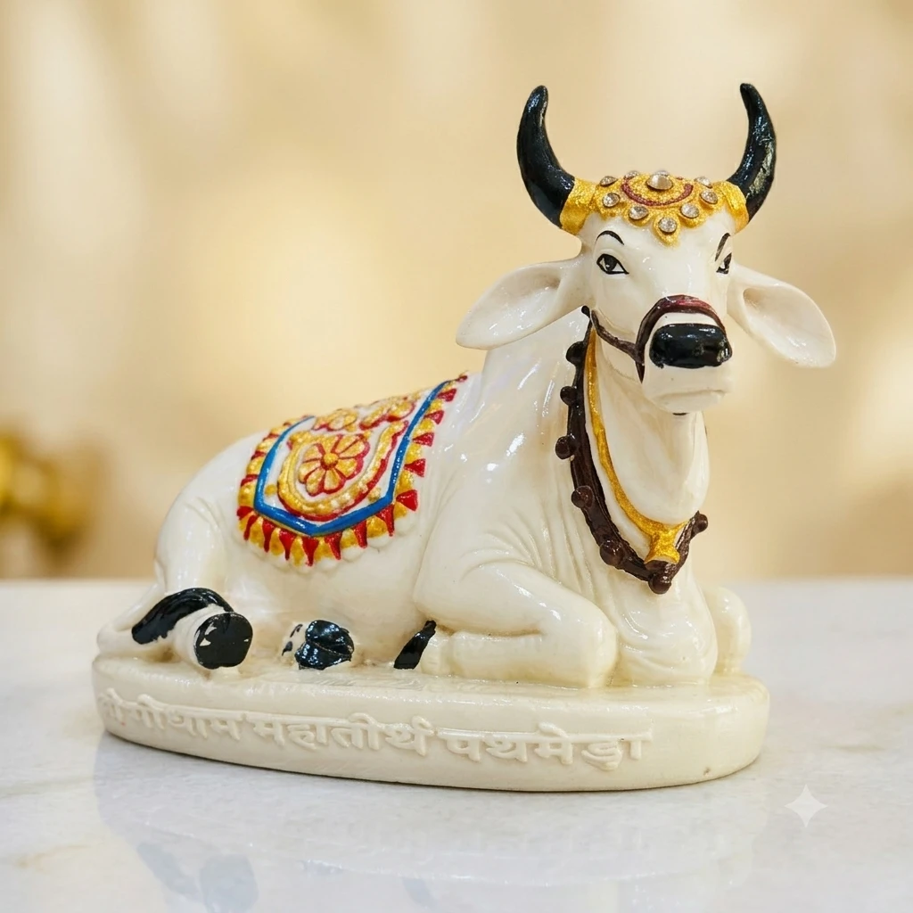 Kamdhenu cow murti