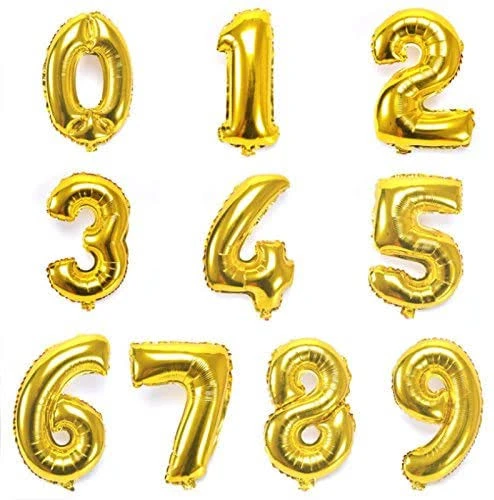 HD PartyPal Foil Balloon Number
