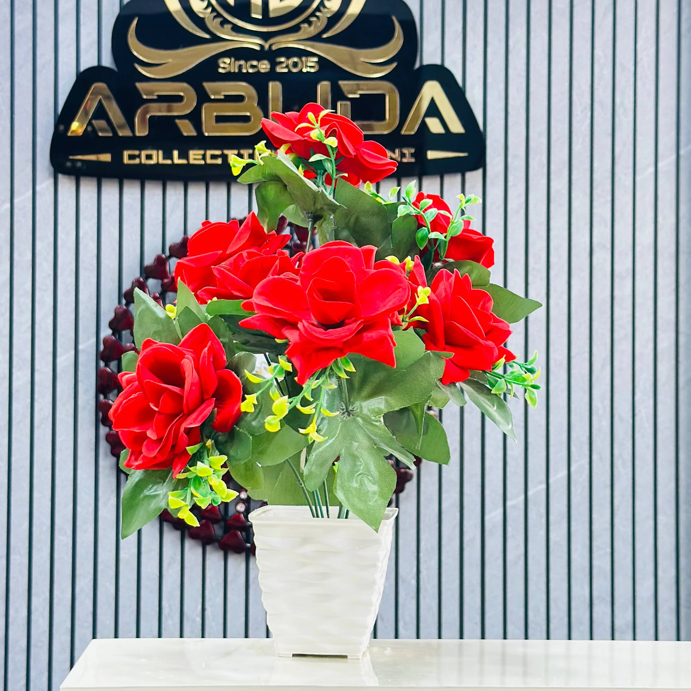 Artificial Flowers in Pot Simulation Flower