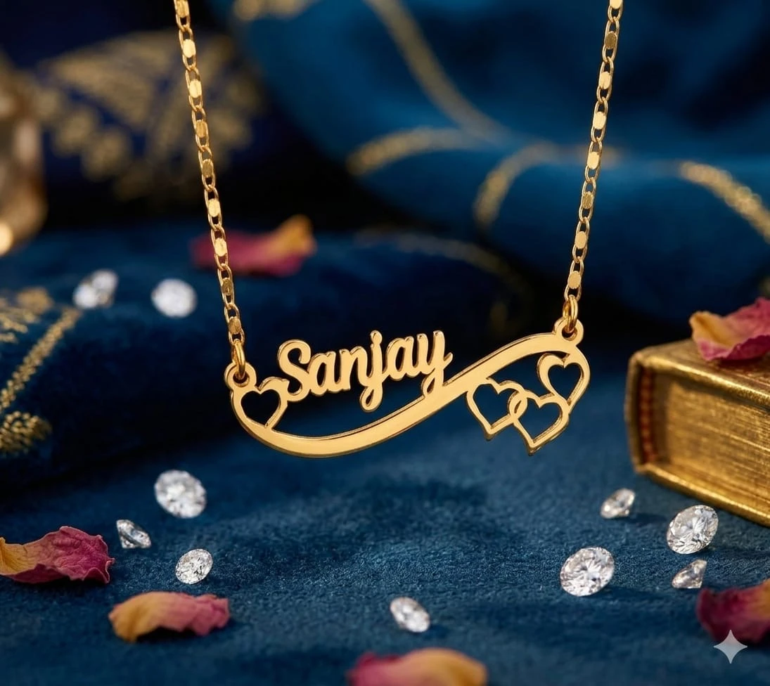 personalized name mangalsutra.