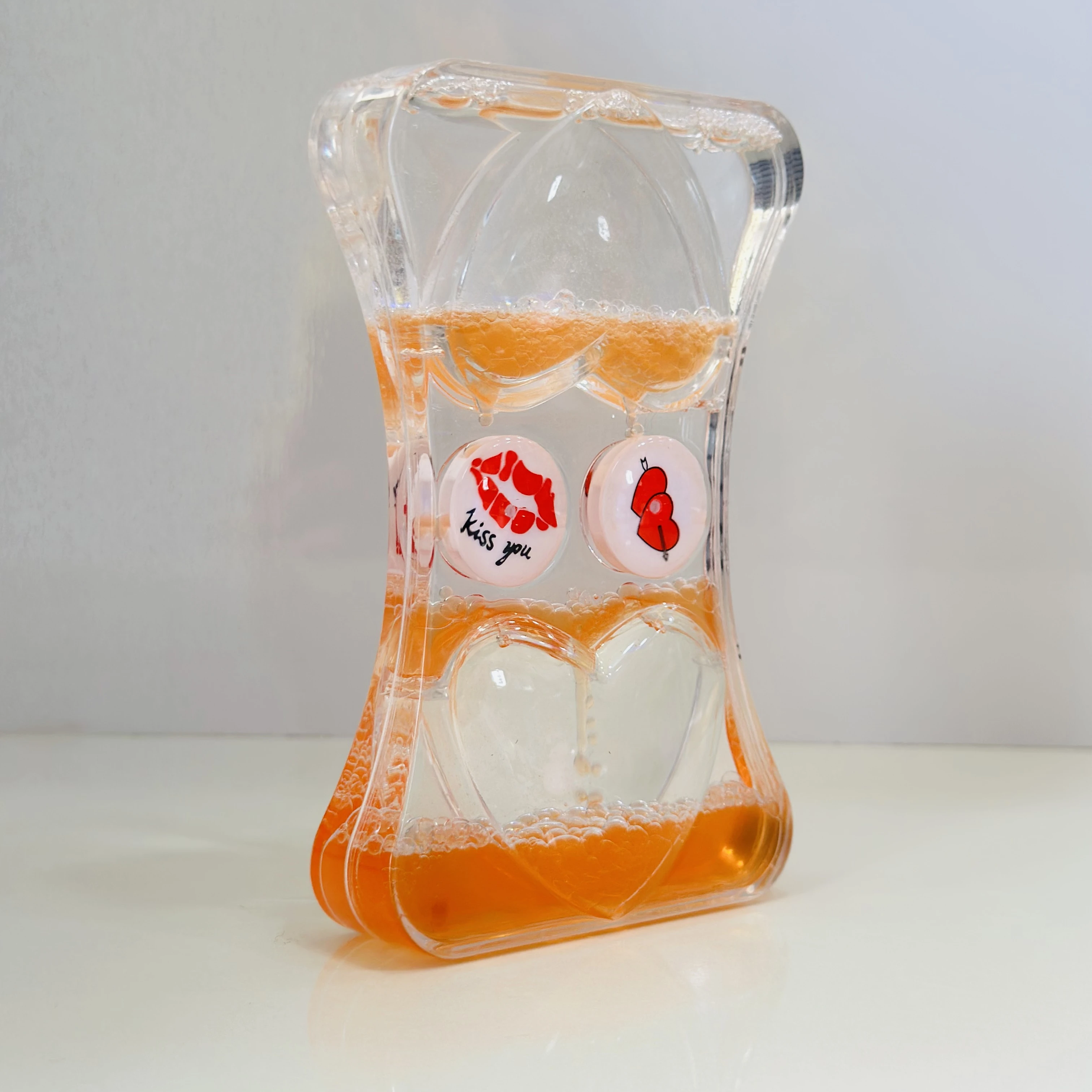 Decorative liquid hourglass(SKU-5CPT8Y)