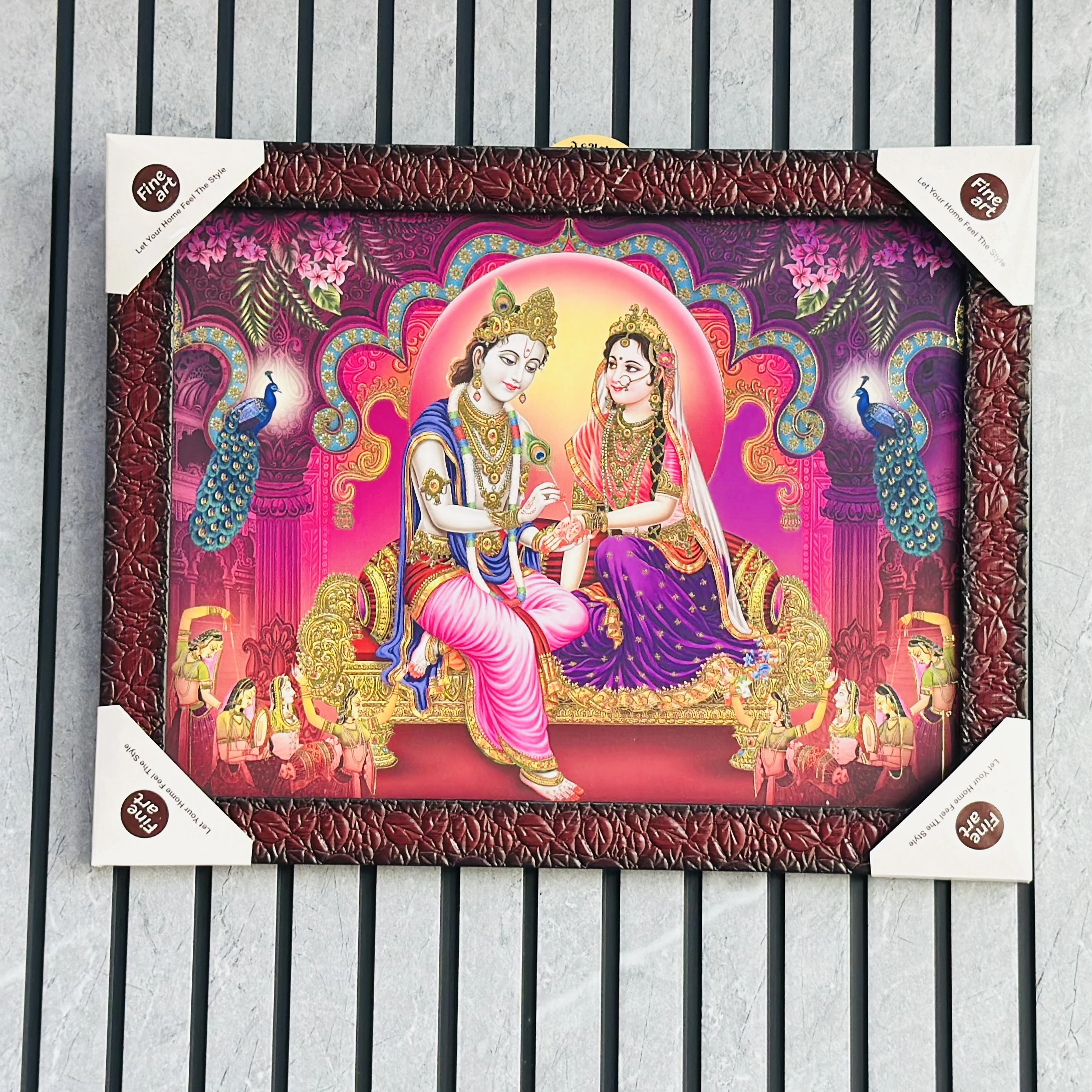 Radha Krishna frame (SKU-E9F2SY)