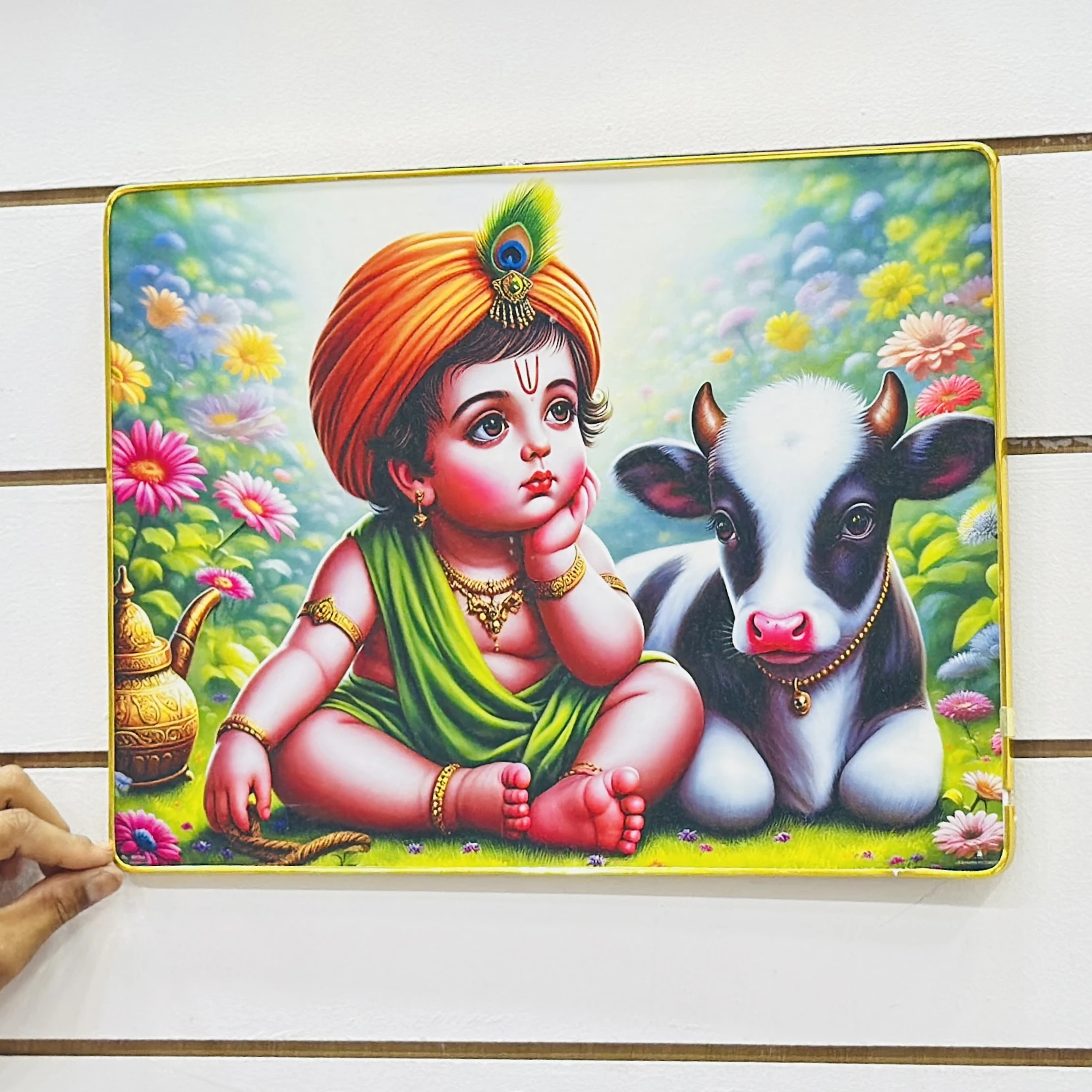 Baby Krishna Frame …. M8H7ZV