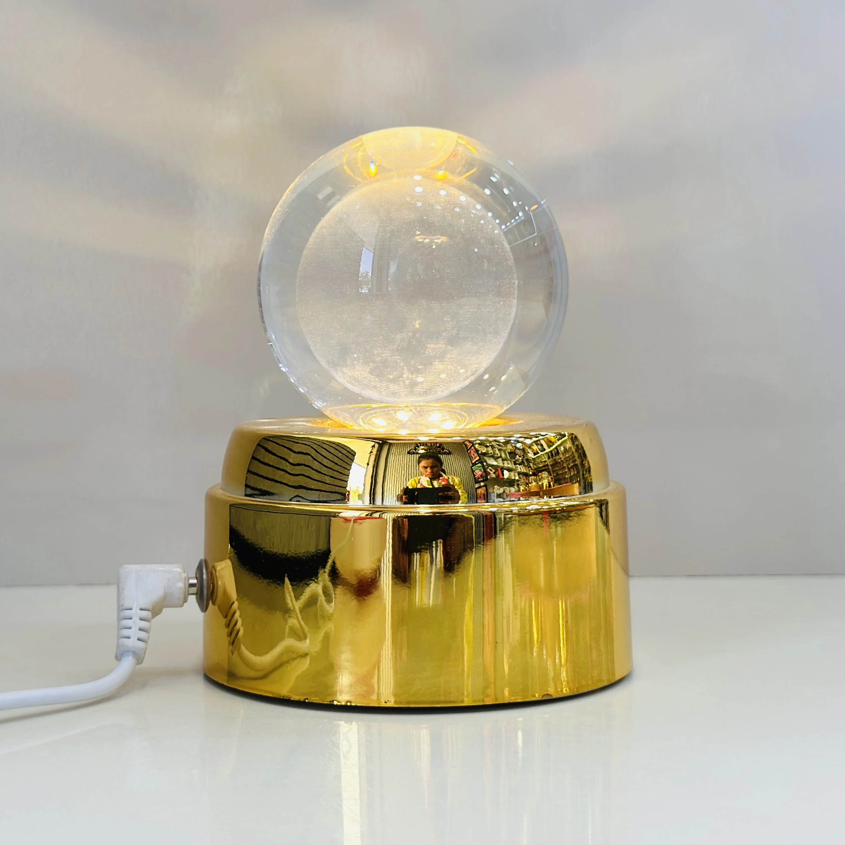 LED Galaxy Crystal Ball(SKU-YUD3HC)