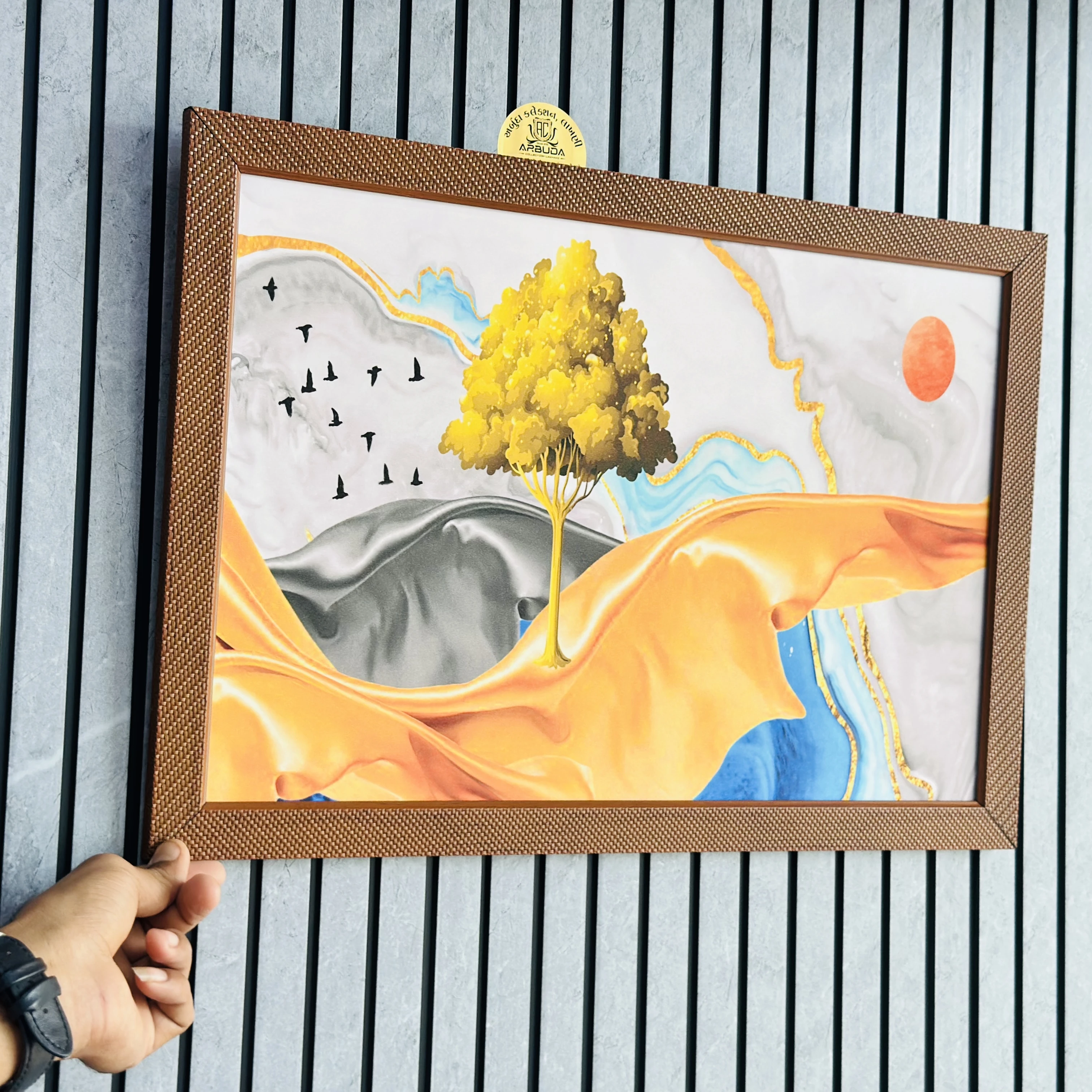 Abstract wall art print(SKU-AFPYDB)