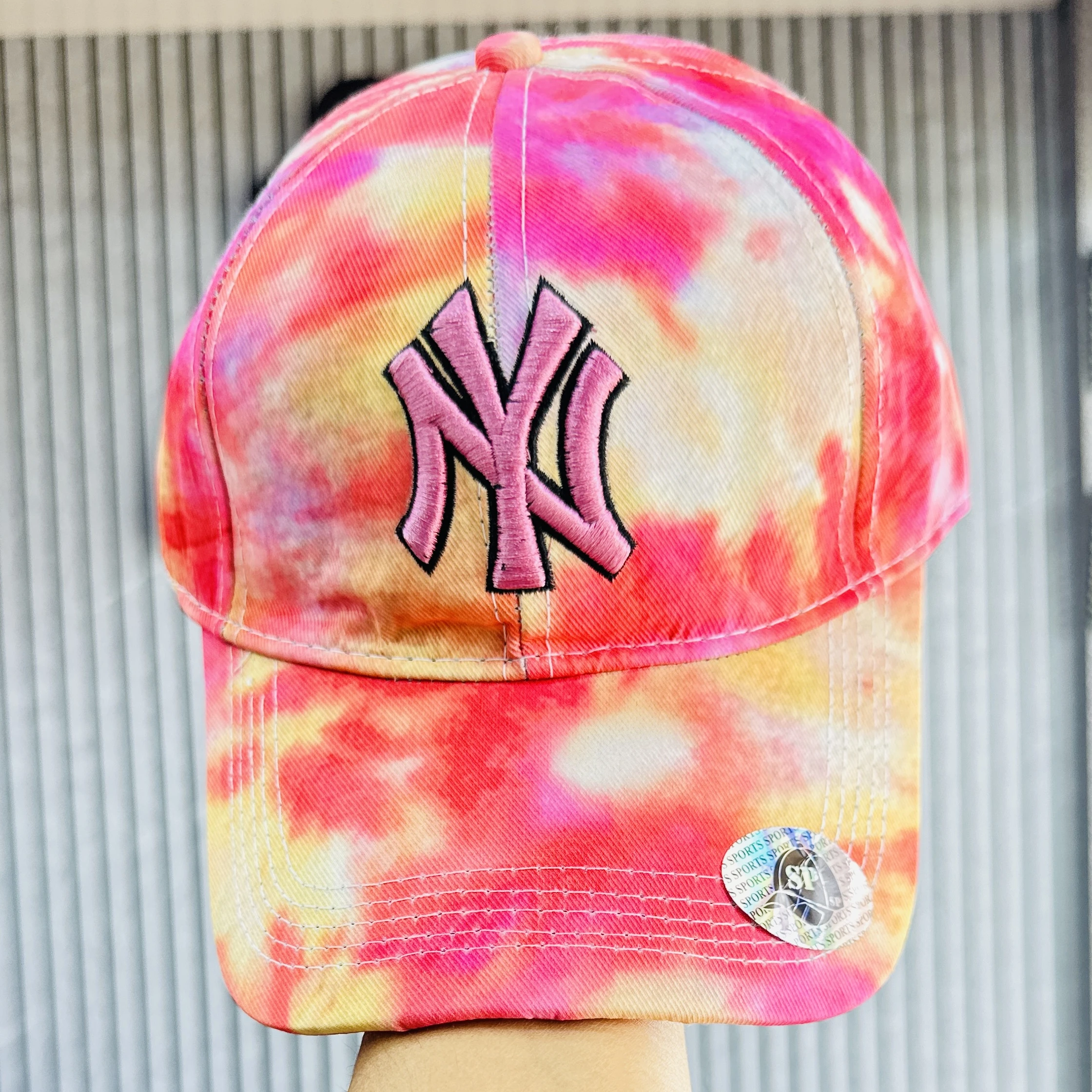 New York Yankees Tie Dye Clean Up MF Multi Dad Cap.