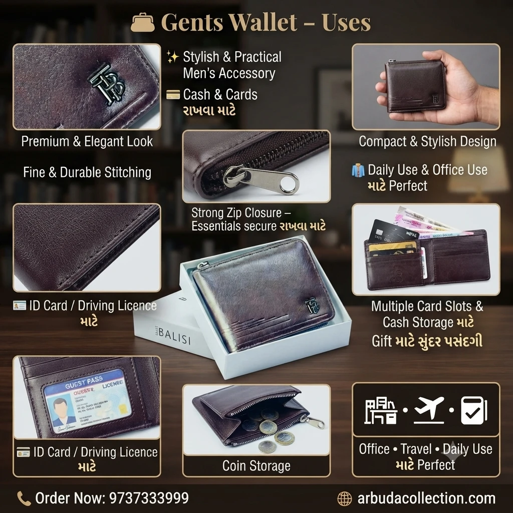 Premium gents wallet