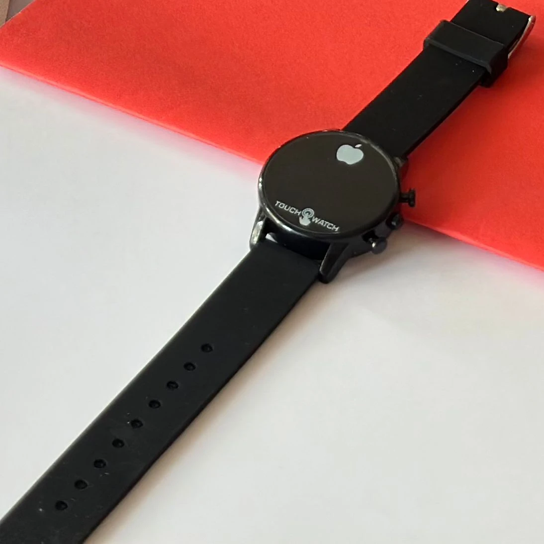 Kids digital watch with a silicone strap