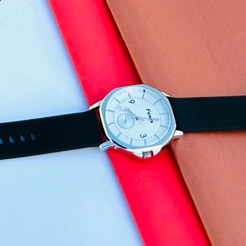 Black analog watch For man’s