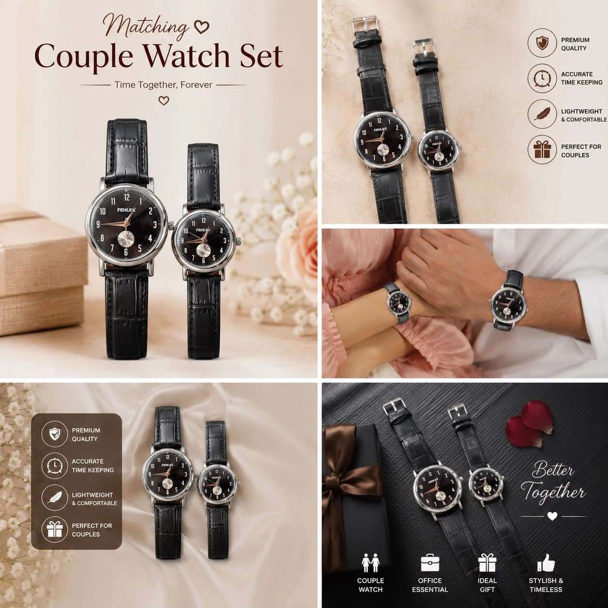 Stylish Couple Watch Collection