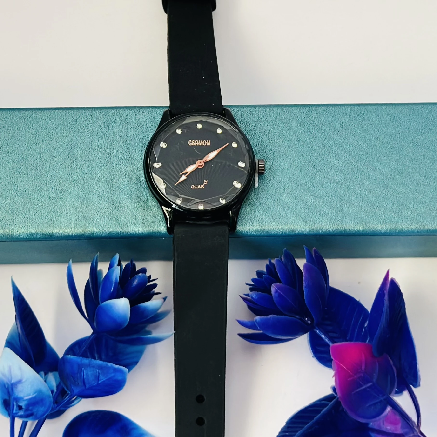 Black CSAMON analog watch