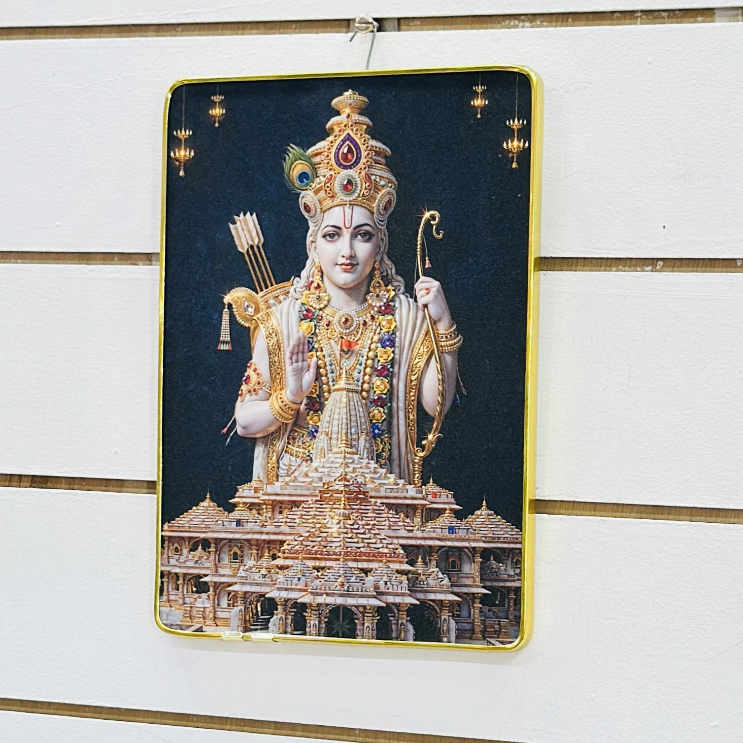 Ram Mandir temple in Ayodhya.     JBGKY7
