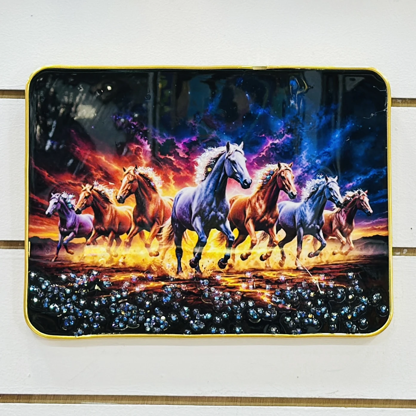 Seven Running Horses Vastu Frame….. UR0LCF