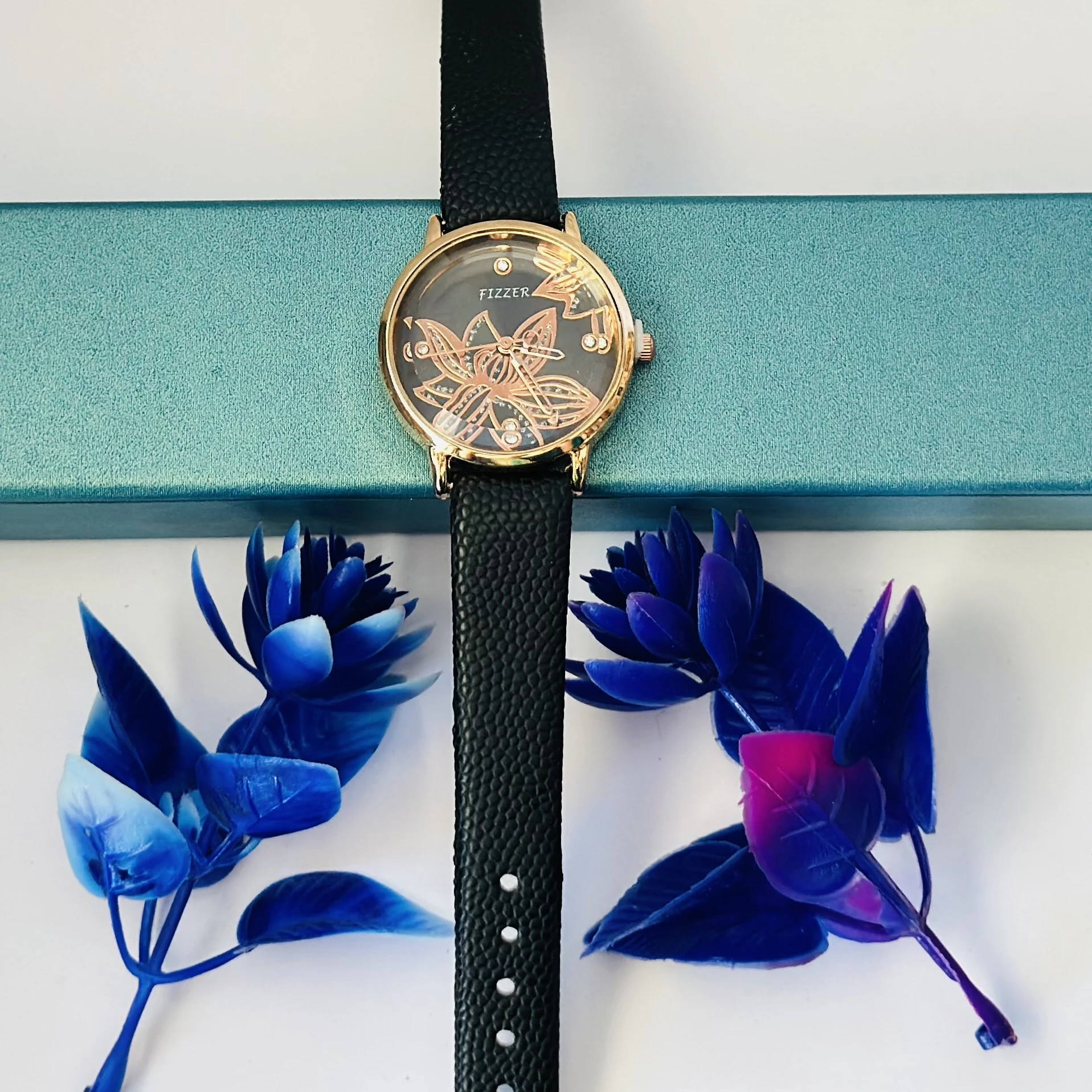 Black Fizer analog watch