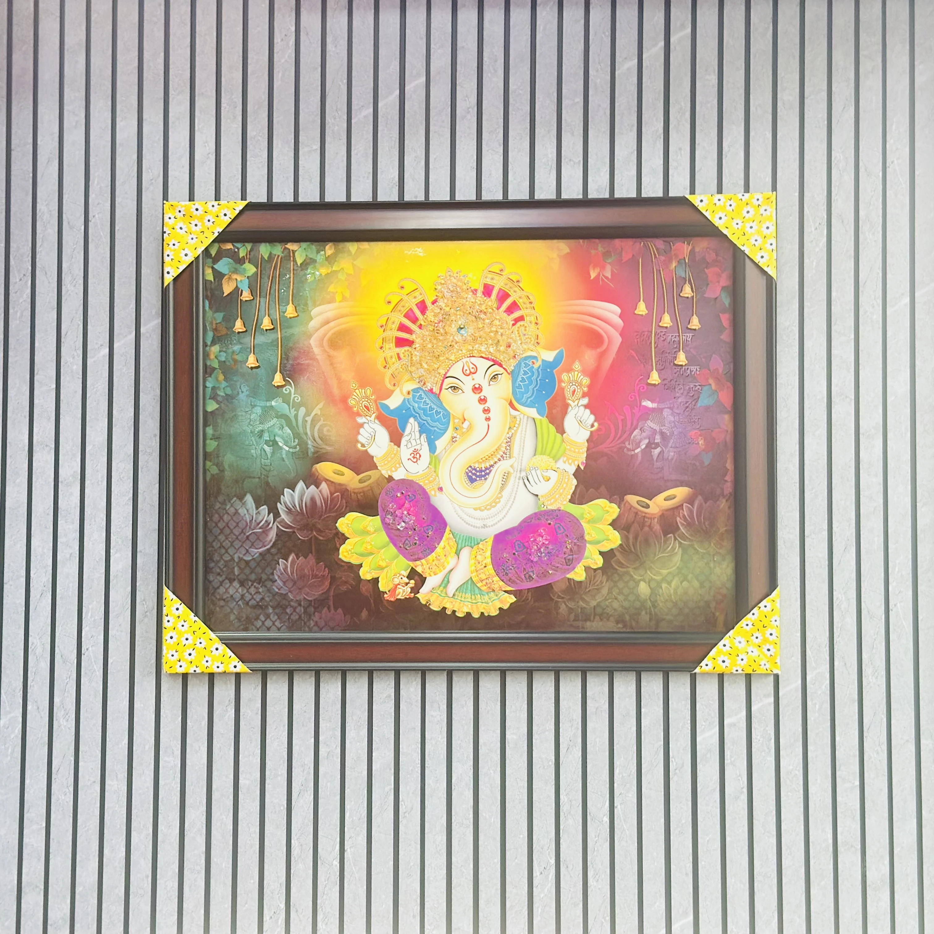 Ganpati bapa Frame (SKU-I6W3GC)