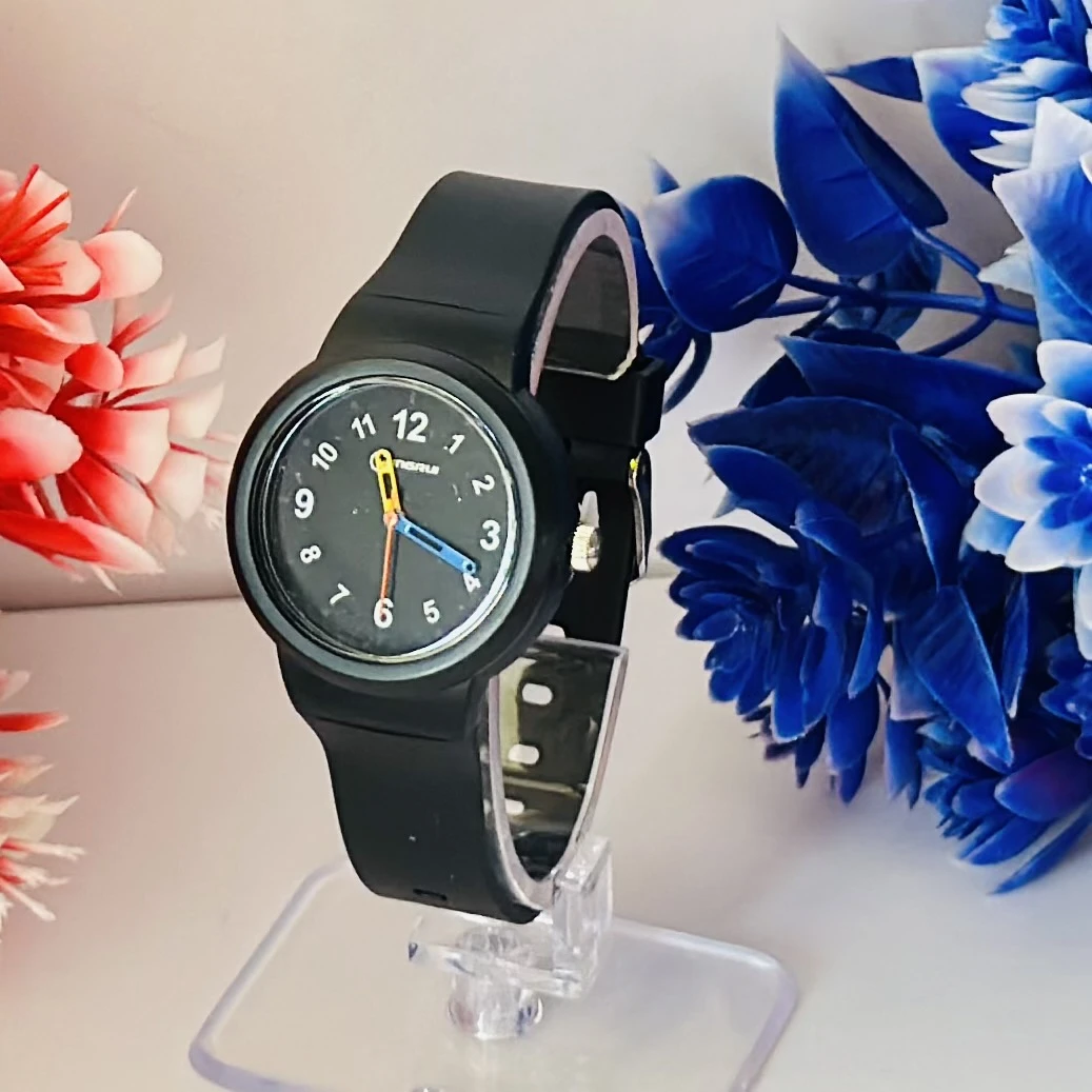 Analog Dial New Trend Number Display Teen Student Waterproof Wrist-Watch for Girls & Boys