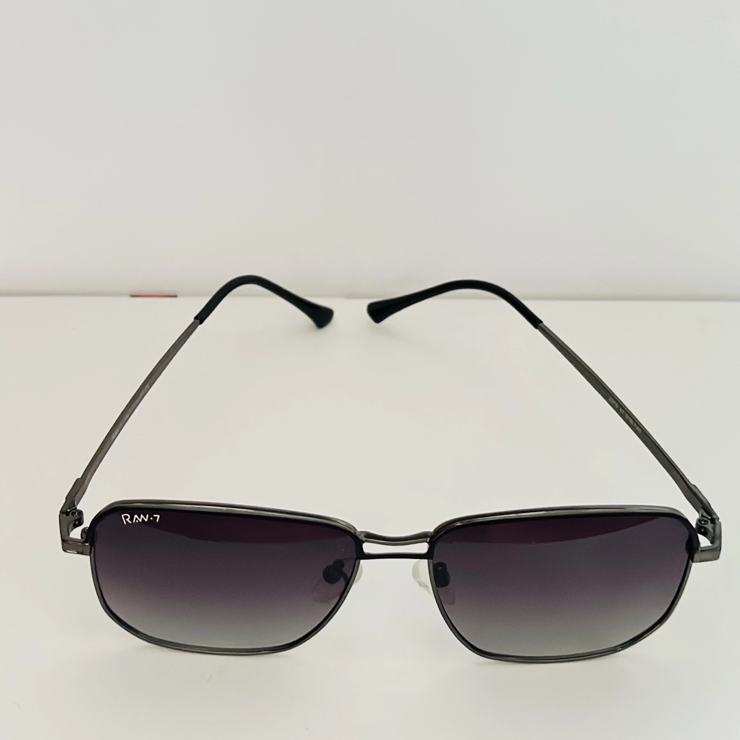 RAW-7 square metal sunglasses