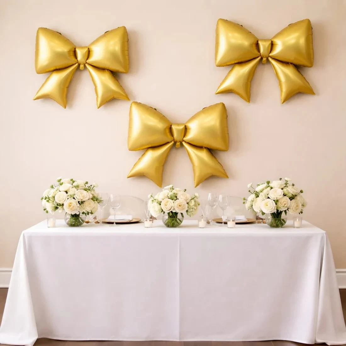 Chengyi brand gold bow-shaped foil balloon
