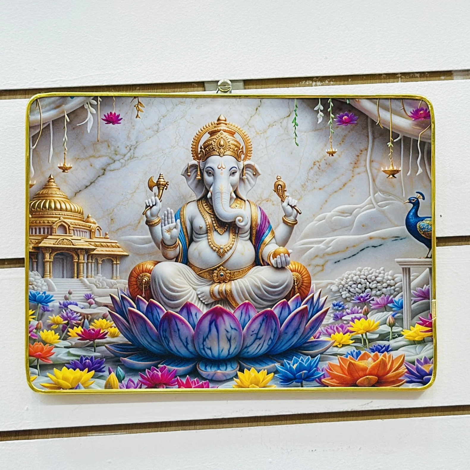 Ganesha wall art decorative item…..P6SGZ2