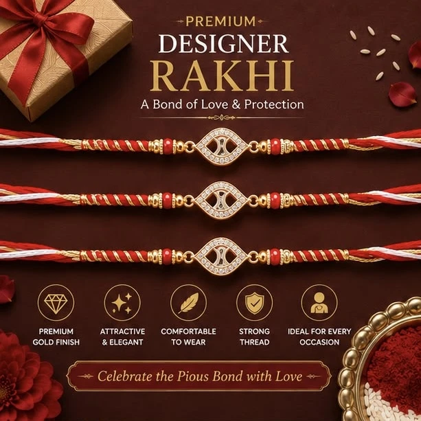 premium designer rakhi bracelets