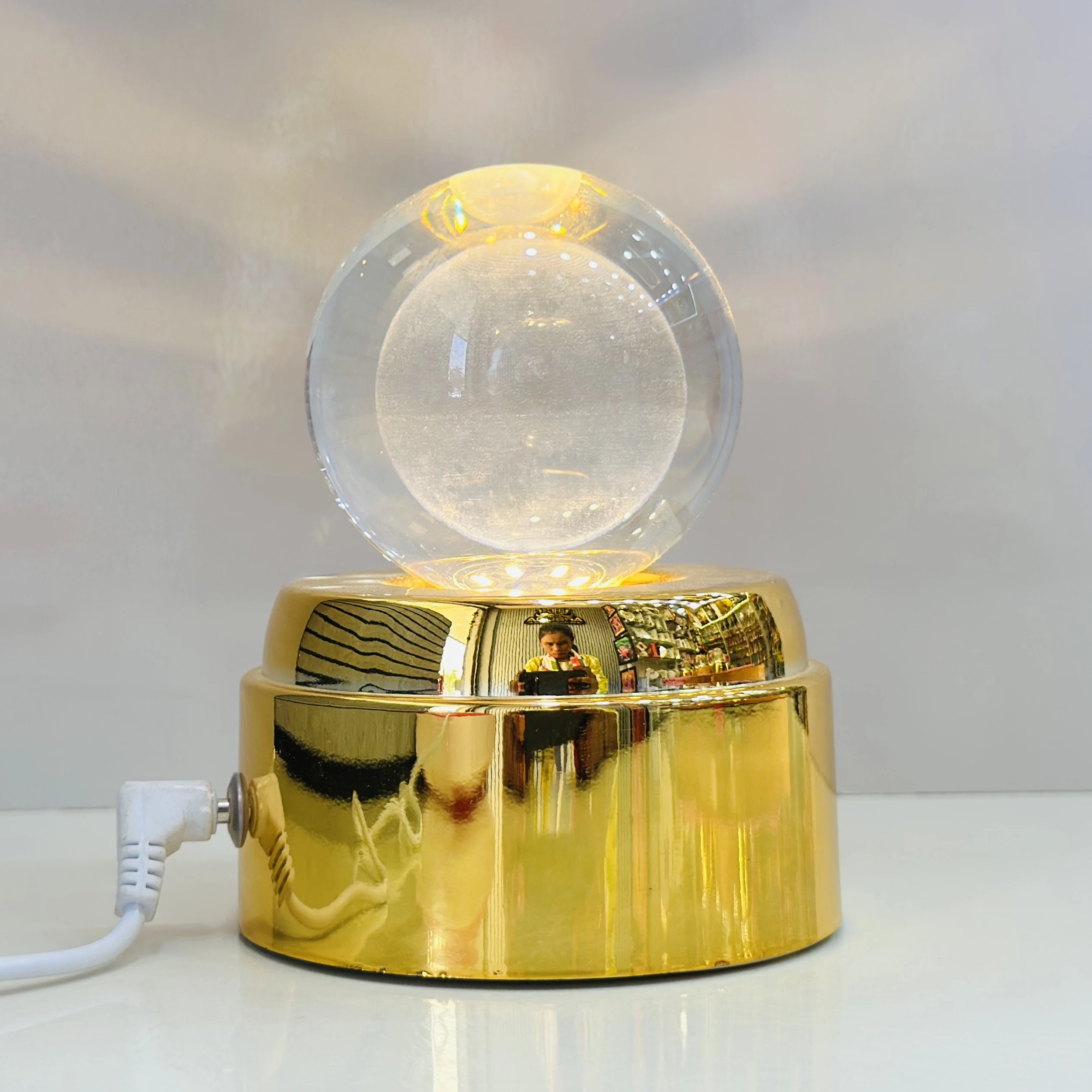 LED Galaxy Crystal Ball(SKU-YUD3HC)