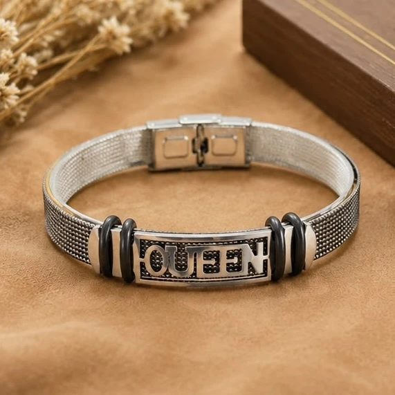 Men Style stainless steel mesh bracelet