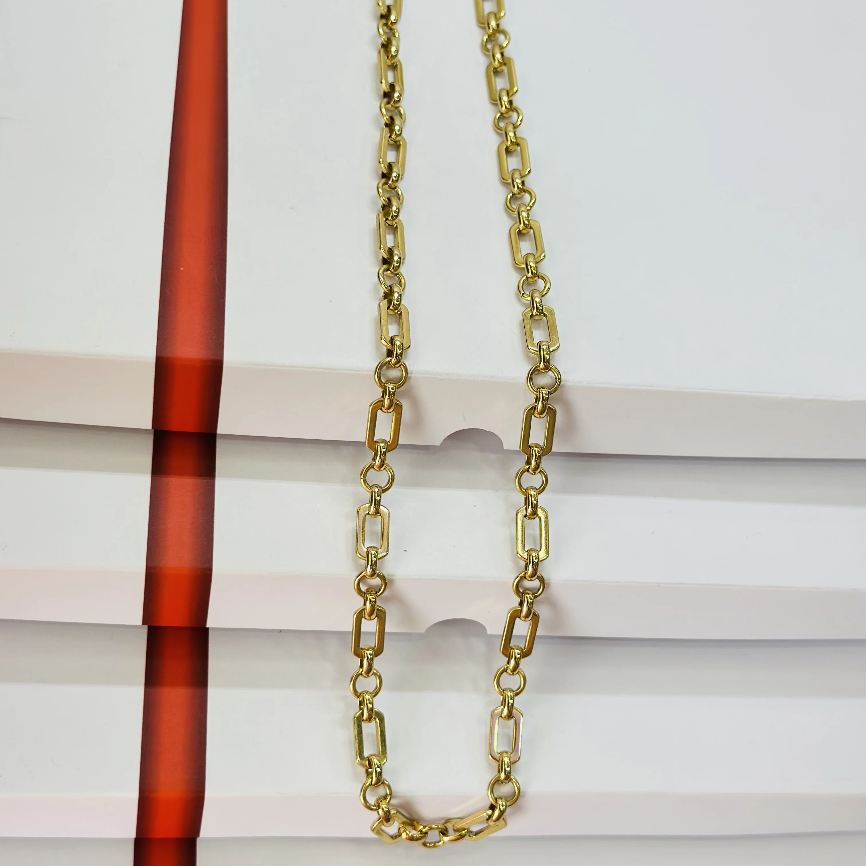 Gold plated design chain