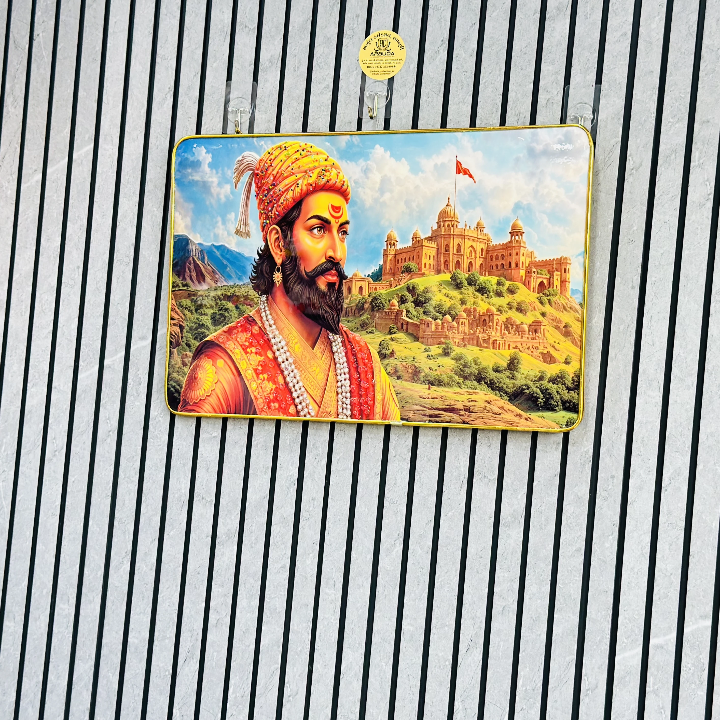 Shivaji maharaj  frame(SKU-OTKQTZ)