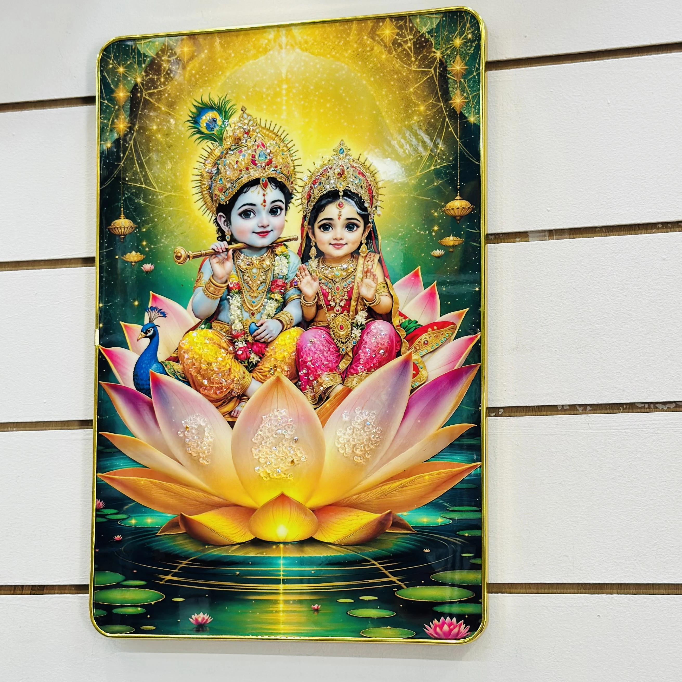 Little Radha Krishna Frame (SKU-76HVKI)