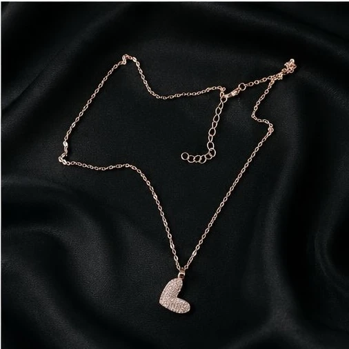 Rose  gold-plated necklace