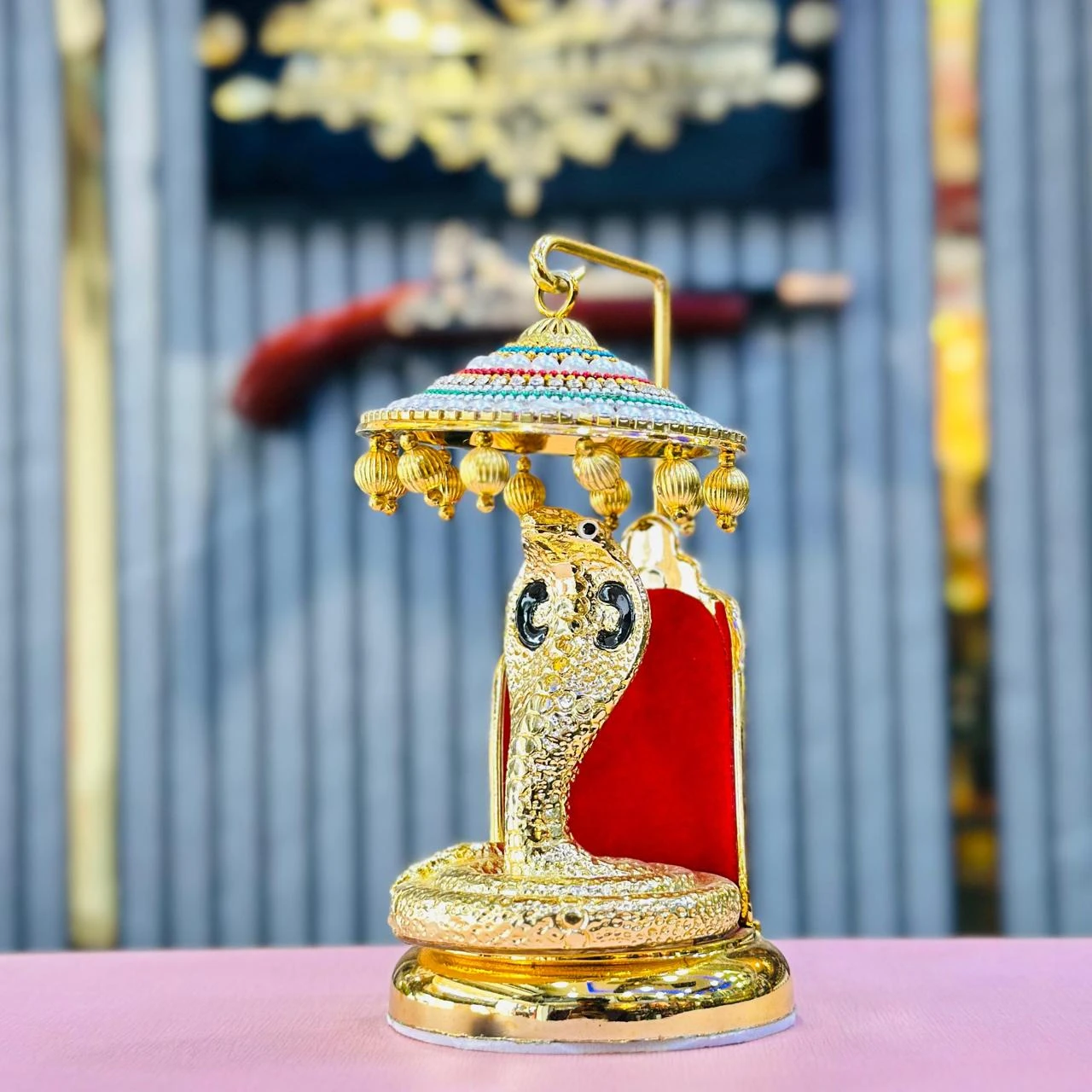 Gold Plated Goga bapa Murti