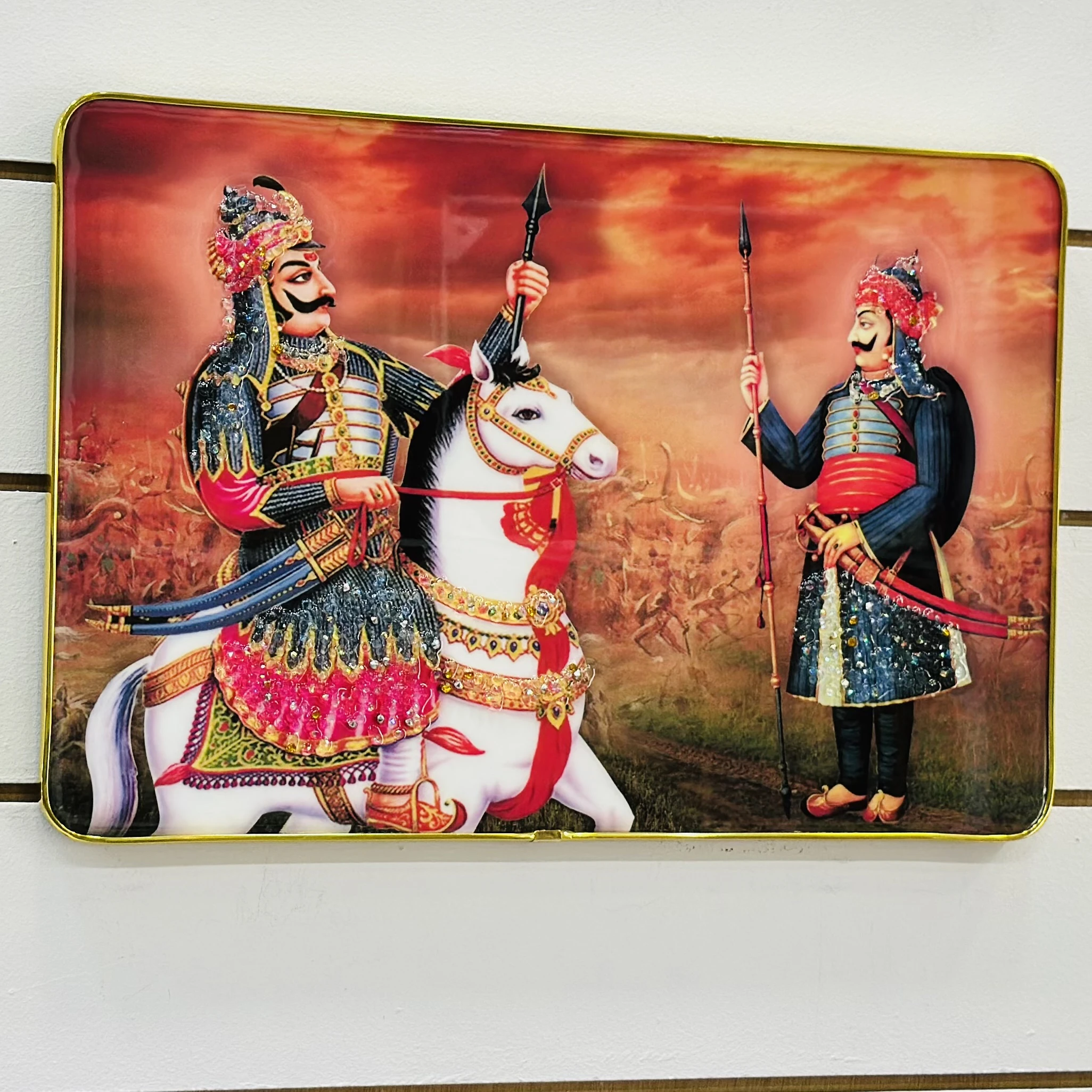 Maharana Pratap Singh Sisodiya Photo Frame(SKU-A58QB3)