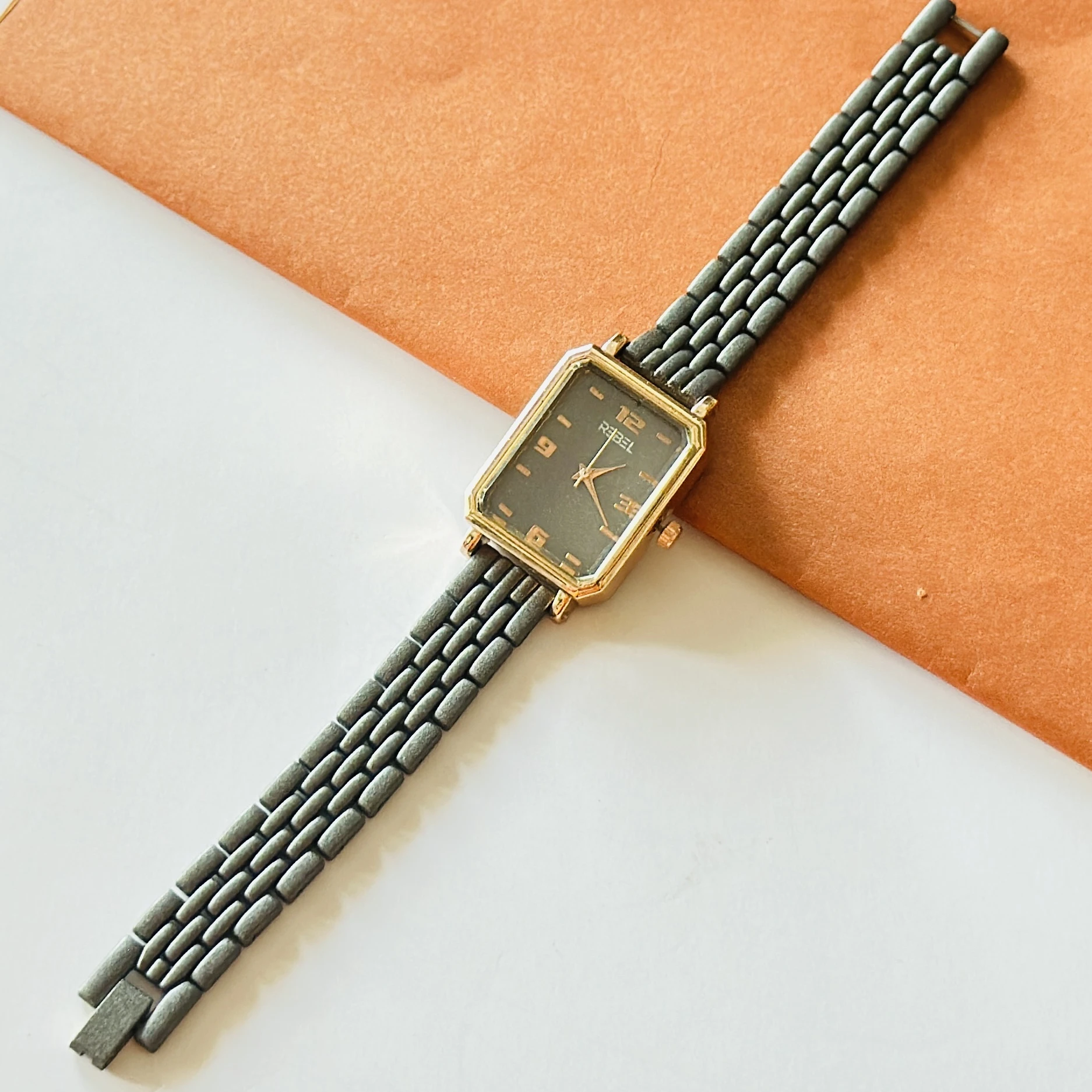 Rebel analog wrist watch