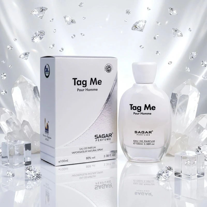 Sagar Perfume Tag Me Pour Homme Eau de Parfum.